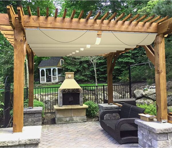 custom pergola cover